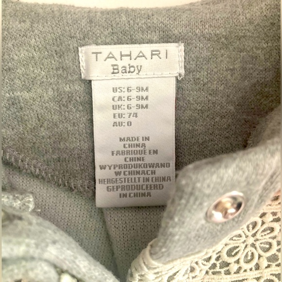 Tahari Baby Girl Sweater, 6-9 months - Picture 2 of 7